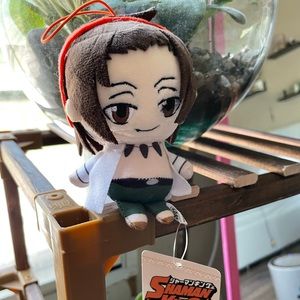 shaman king yoh asakura mini plush